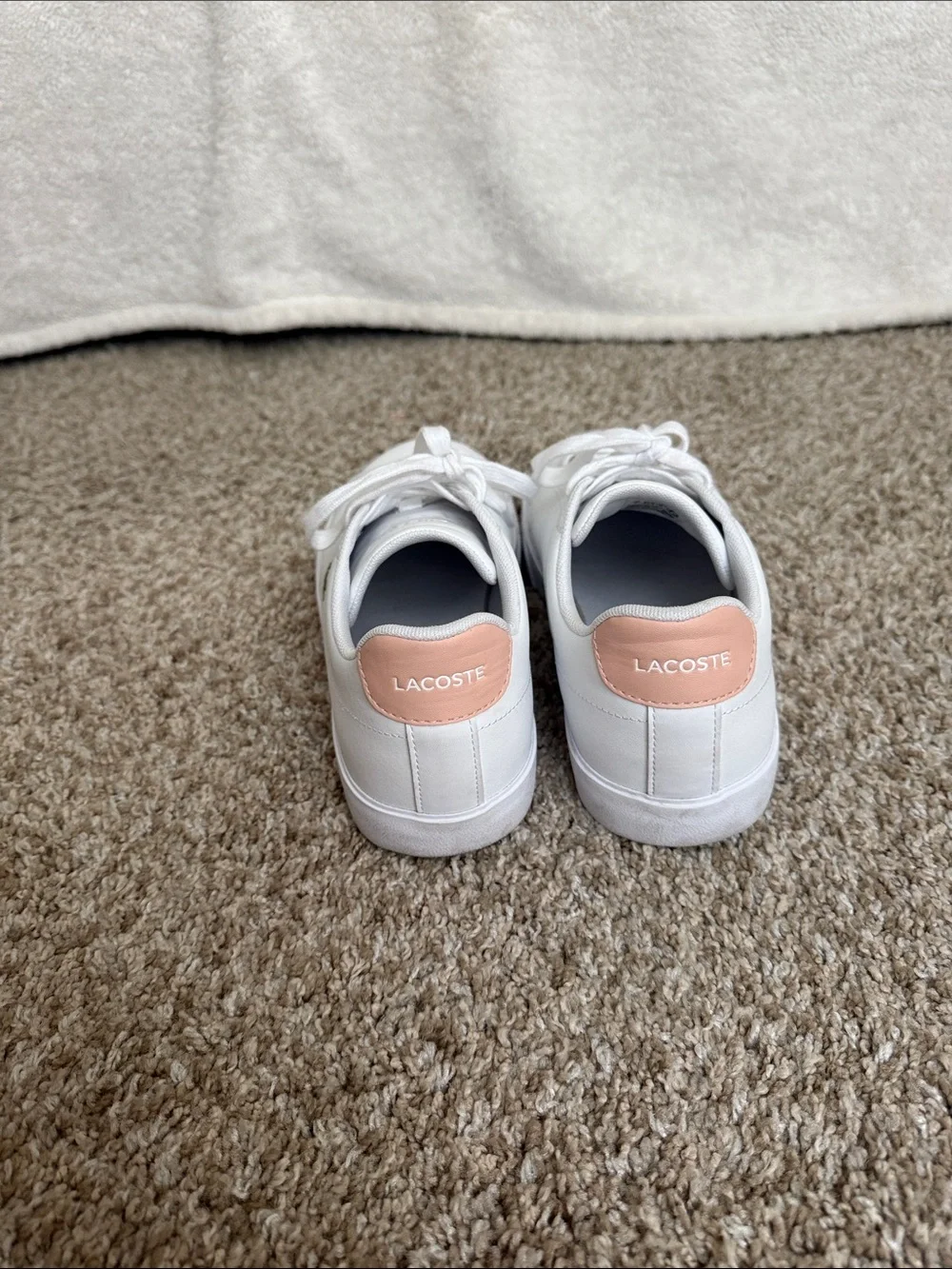 Lacoste clean white